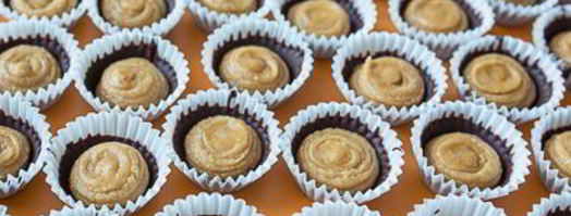 конфеты с арахисовой пастой. Шаг 19