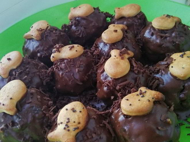 Рецепт конфет с черникой