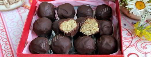 конфеты с орехами. Шаг 14