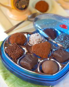 Конфеты с трюфельно-фруктовой начинкой