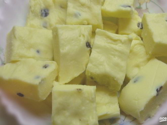 Рецепт конфет сливочная помадка