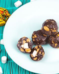 Конфеты Сникерс с маршмеллоу