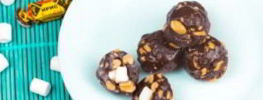 конфеты сникерс с маршмеллоу. Шаг 5