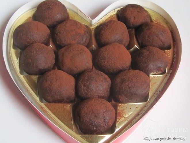 Рецепт конфет тирамизу