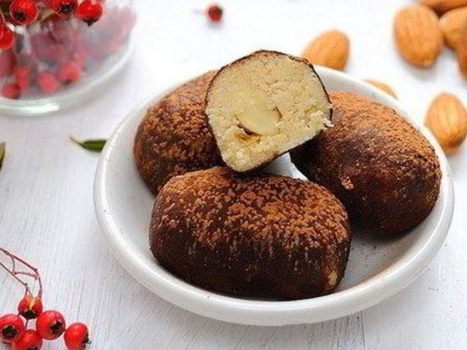 Рецепт миндальных конфет