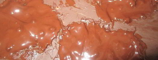 персиковый мармелад и шоколадно-мармеладные конфеты. Шаг 11