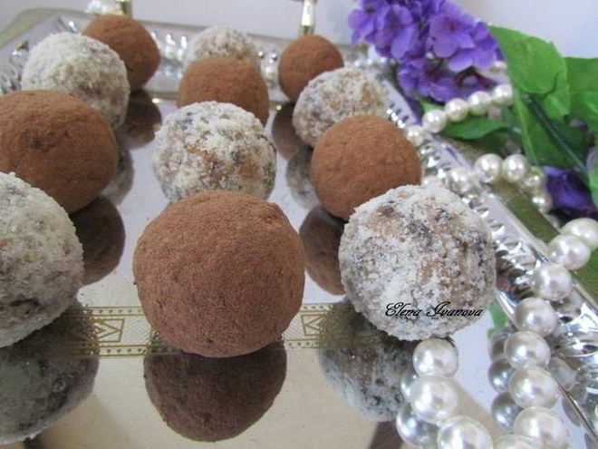 Рецепт постных конфет из пшена