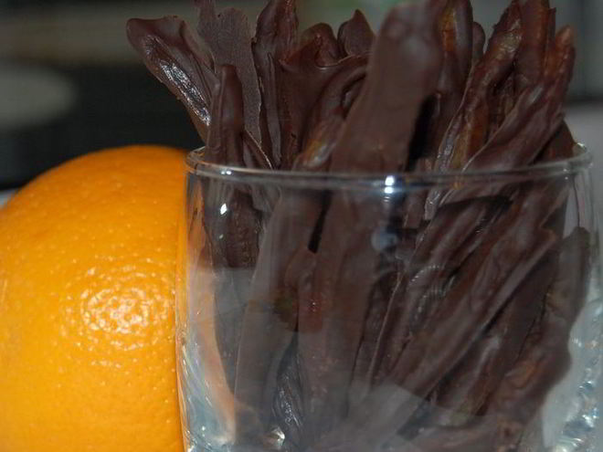 Рецепт шоколадна-апельсиновых конфетыпредновогодняя репетиция