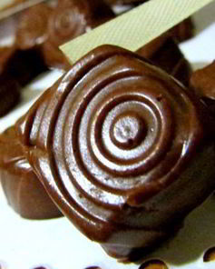 Шоколадно-желейные конфетки