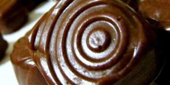 Шоколадно-желейные конфетки