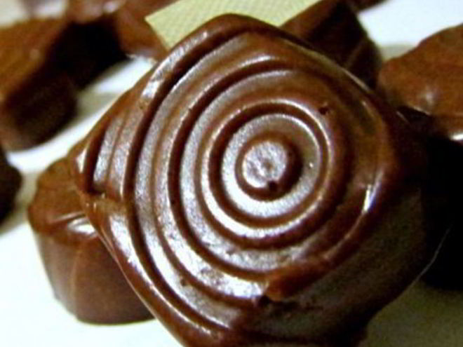 Рецепт шоколадна-желейных конфетки