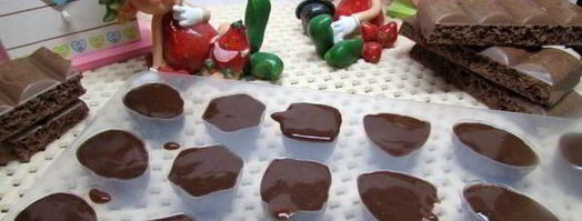 шоколадно-желейные конфетки. Шаг 9