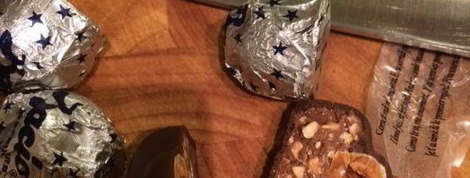 шоколадное джелато с фундуком и конфетами бачио. Шаг 6