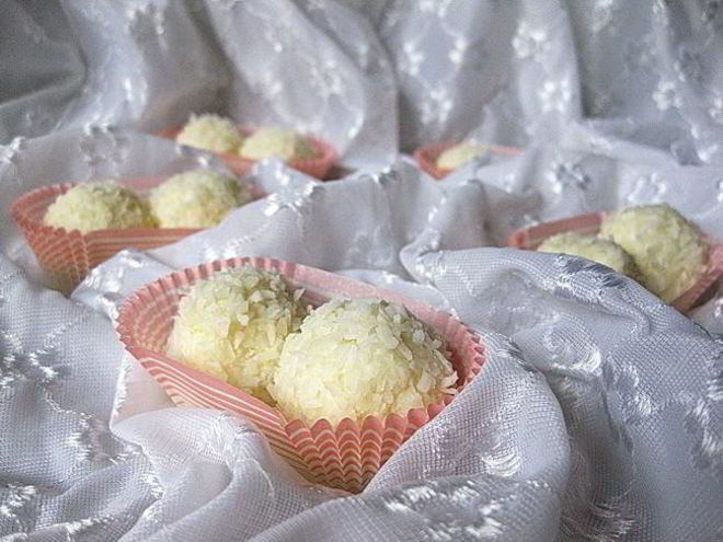 Рецепт творожно-рисовых рафаэлло