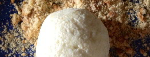 творожные конфеты с клубникой. Шаг 7