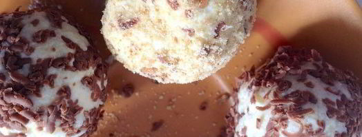 творожные конфеты с клубникой. Шаг 9