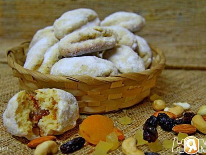 Рецепт творожных штолленовых конфет