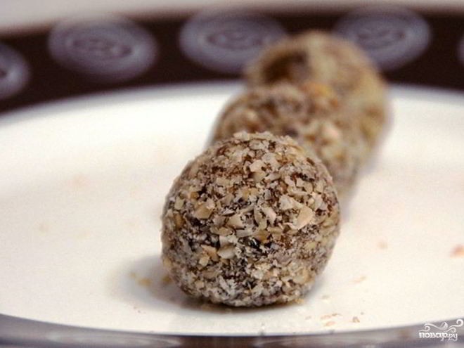 Рецепт вегетарианских конфет из сухофруктов