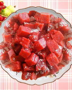 Желейные конфеты из ягодного пюре