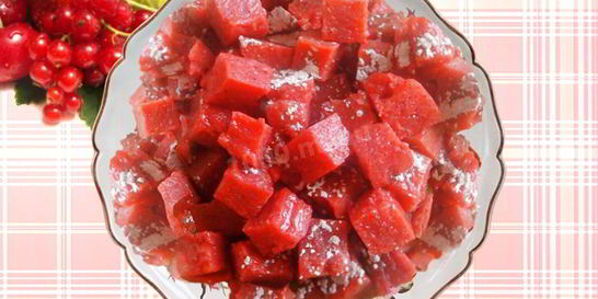 Желейные конфеты из ягодного пюре