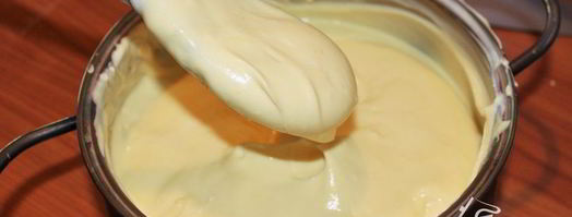 бинье с кремом шантильи, покрытый шоколадным ганашем. Шаг 14