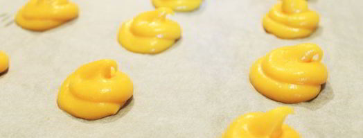 бинье с кремом шантильи, покрытый шоколадным ганашем. Шаг 7