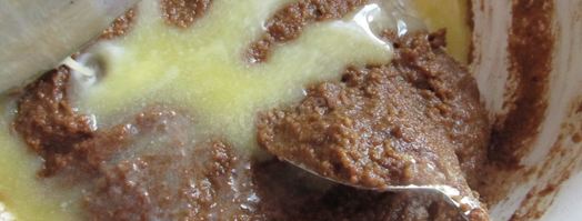 бисквитный рулет с кофейной начинкой и банановым кремом. Шаг 12