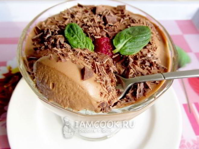 Рецепт десерта с шоколадным кремом и малиной