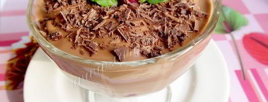 десерт с шоколадным кремом и малиной. Шаг 10