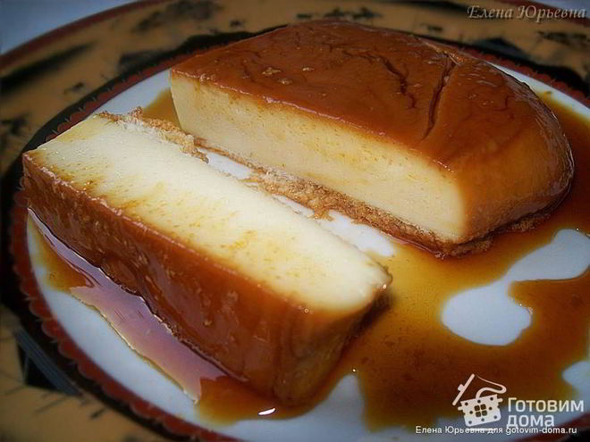 Рецепт флана крем-карамель