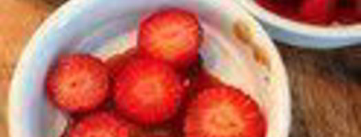 клубничный крем-карамель. Шаг 5