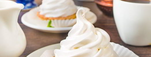 корзиночки с белковым кремом. Шаг 25