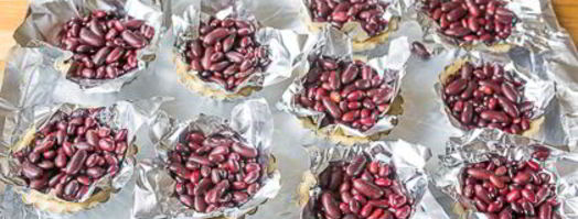 корзиночки с белковым кремом. Шаг 11