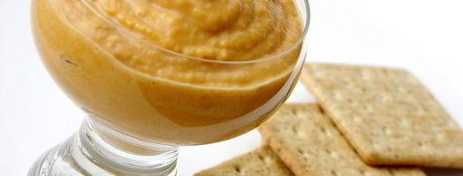 крем-пюре из запеченых тыквы, айвы и яблока. Шаг 7