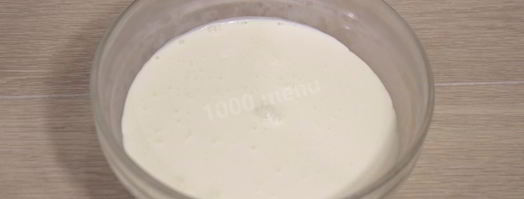 крем взбитые сливки с сахарной пудрой. Шаг 3