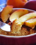 Персиковый крем брюле