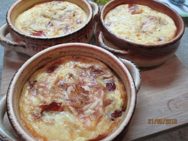 Рецепт помидоров черри в креме из сыра джюгас