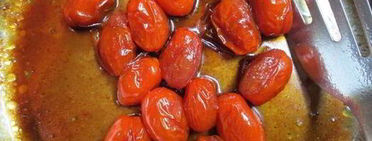 помидоры черри в креме из сыра джюгас. Шаг 5