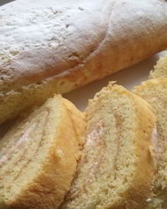 Рулет бисквитный с кремом