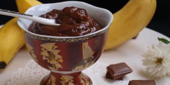 Шоколадно-банановый крем