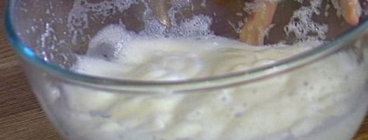 шоколадный рулет со сливочным кремом. Шаг 6