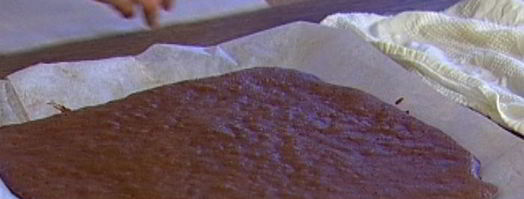 шоколадный рулет со сливочным кремом. Шаг 7