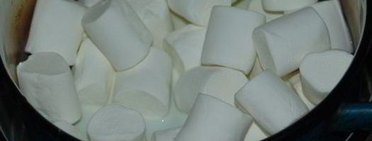 тыквенный крем чиз с маршмеллоу в шоколаде на halloween. Шаг 4