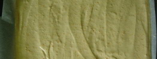 тыквенный рулет с джемом и кремом. Шаг 6