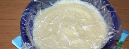 заварной крем с крахмалом. Шаг 4