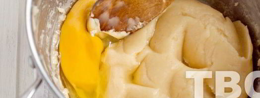 заварные колечки с творожным кремом. Шаг 4