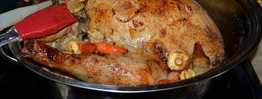 праздничная индюшка в мармеладной глазури. Шаг 9