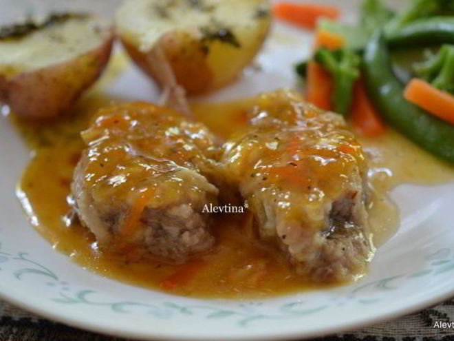 Рецепт свиных медальонов с мармеладным джемом