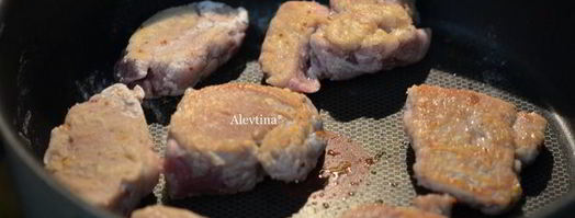 свиные медальоны с мармеладным джемом. Шаг 4