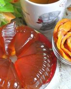 Тыквенные дольки с мармеладом